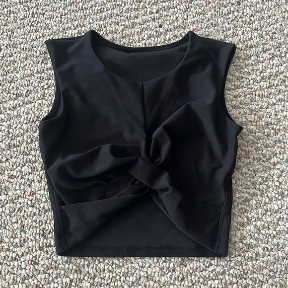 Cropped Athletic Tank Top - Picture 1 of 2